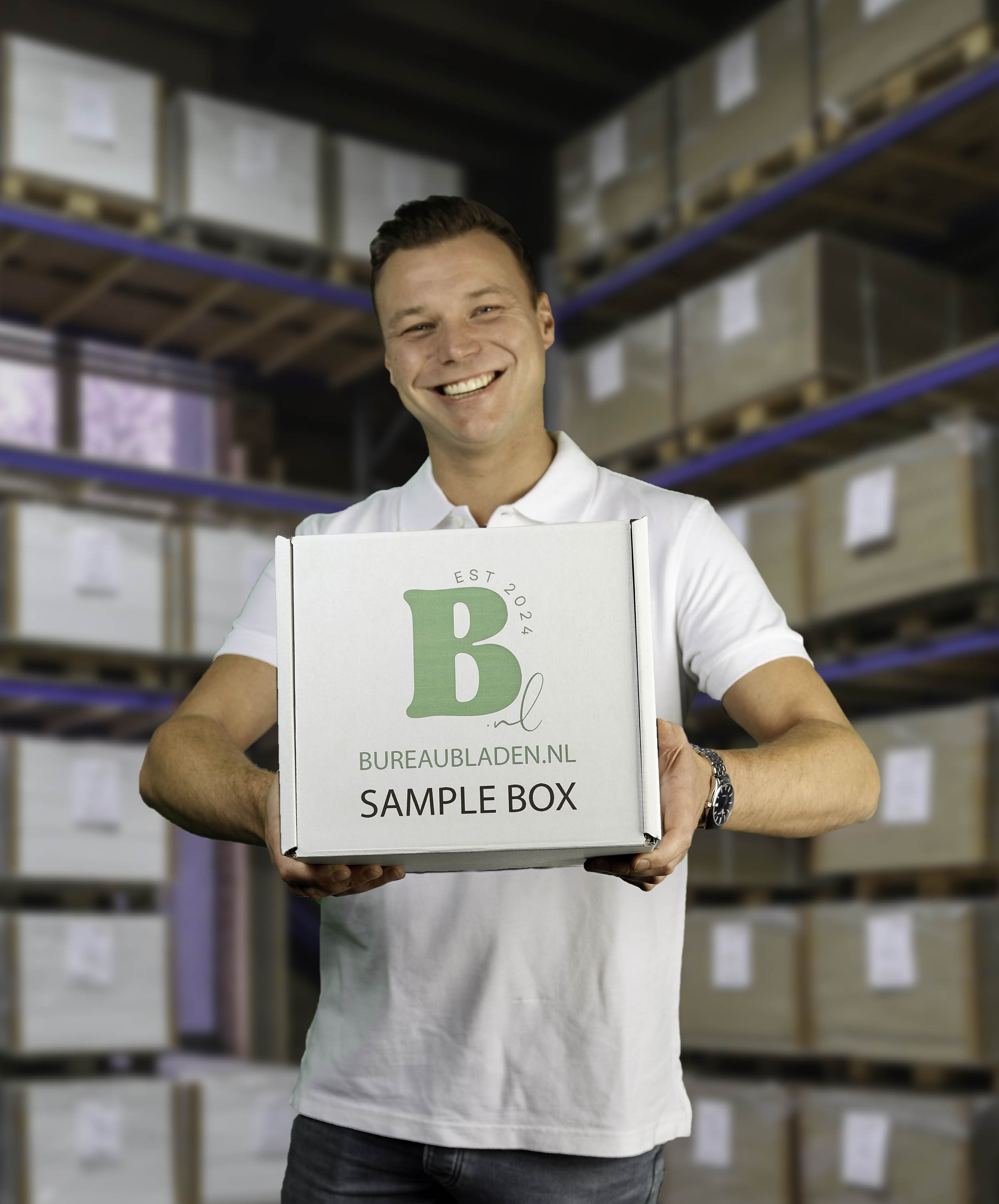 Vraag nu een sample box aan bij Bureaubladen.nl!